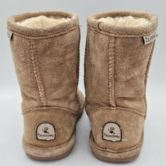 Bearpaw Emma suede sherpa fleece lined waterproof winter boots size 12 - Picture 6 of 16